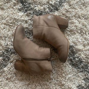 BP. 'Trolley' Bootie Tan/Grey Leather